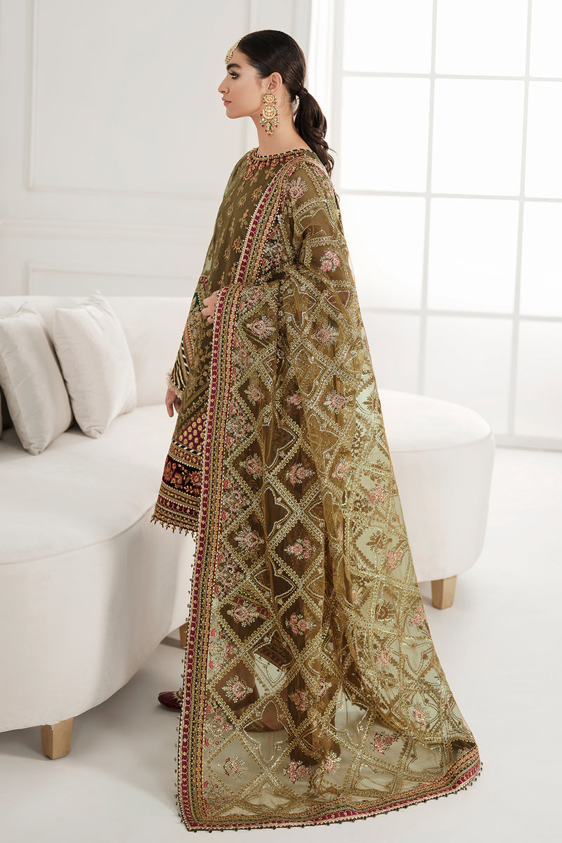 03-Piece Heavy Embroidered Chiffon Suit Ready To Wear