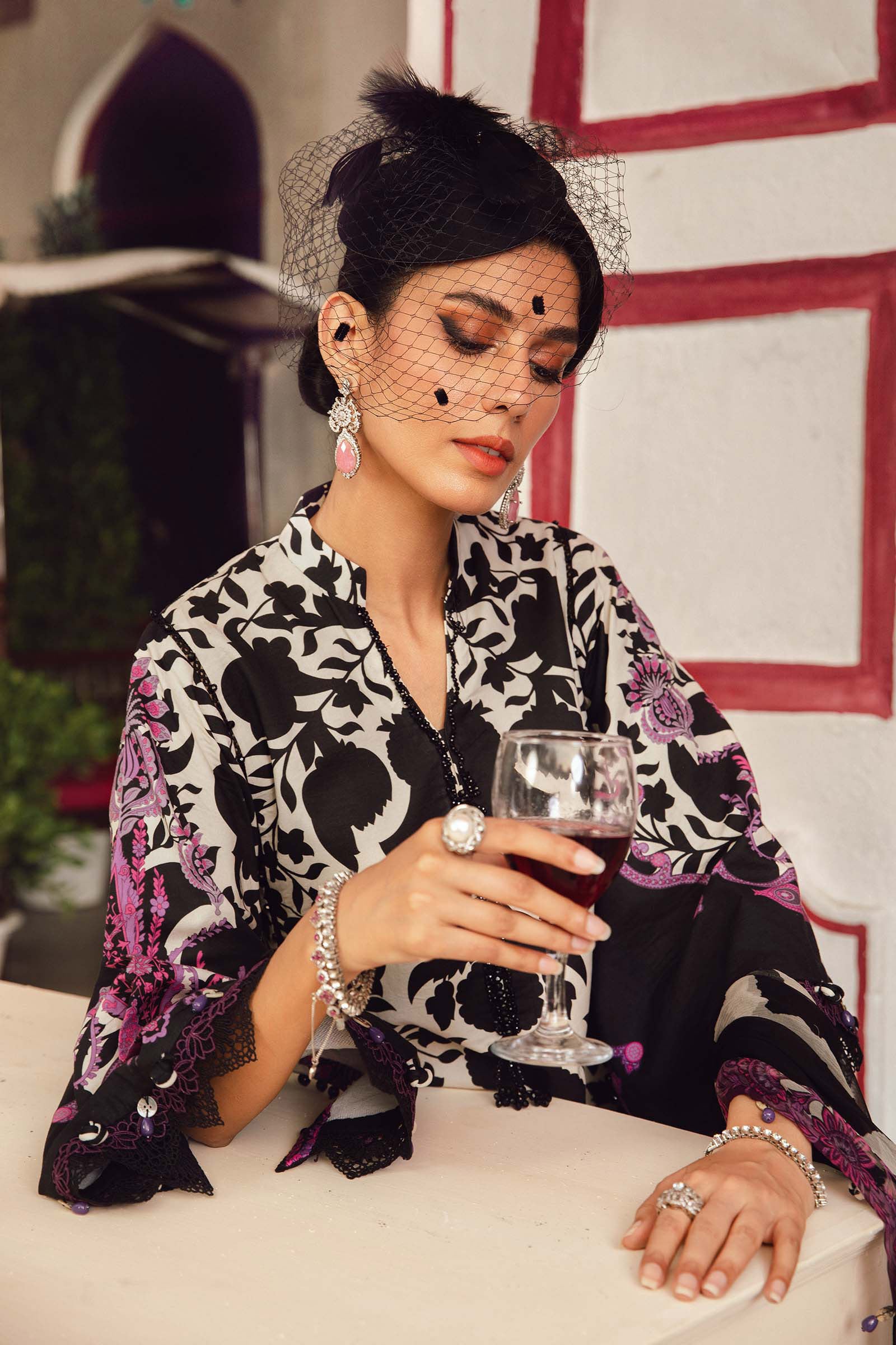 3 Piece Stitched Embroidered Printed Lawn Ready To Wear
