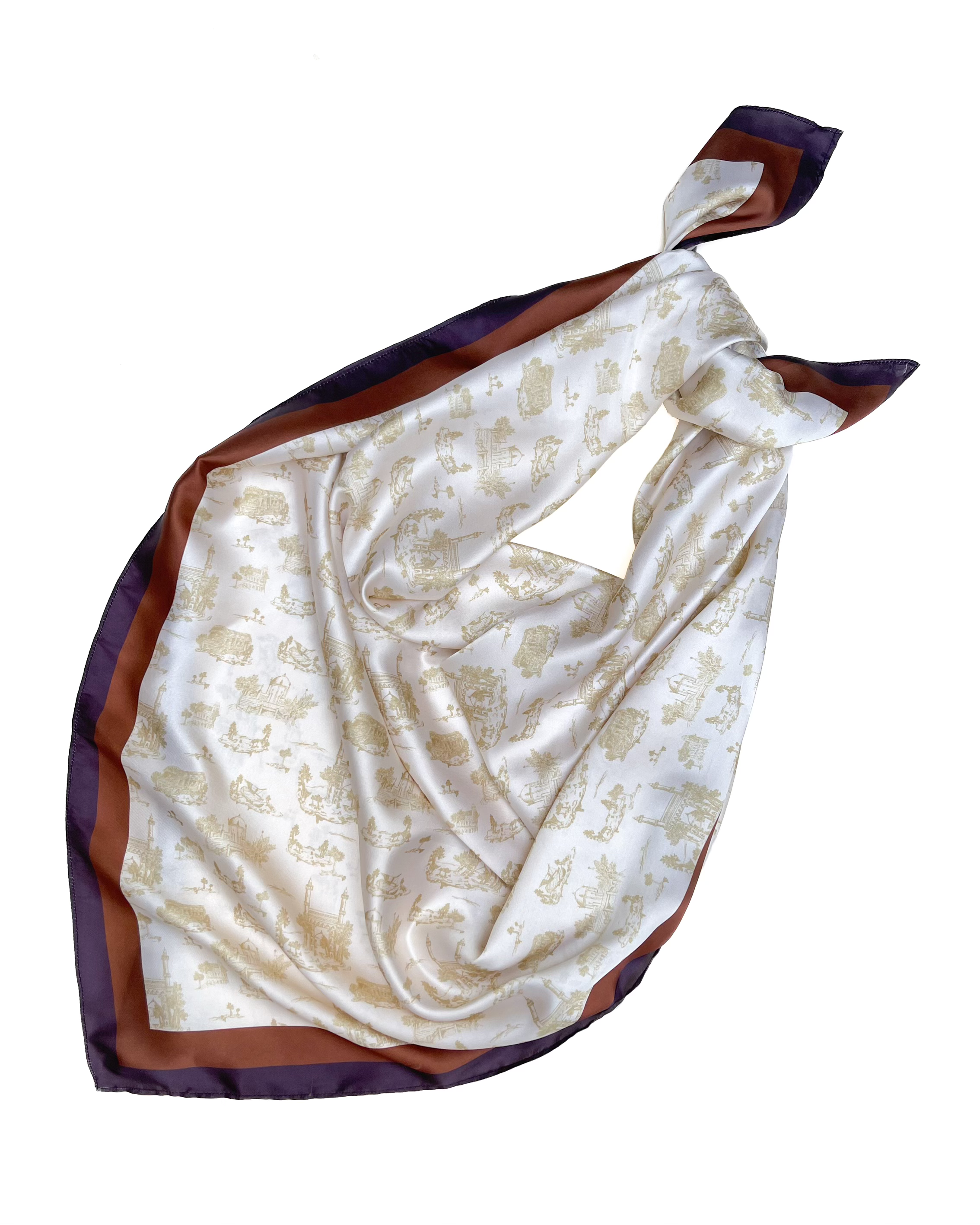 The Karachi Toile Scarf