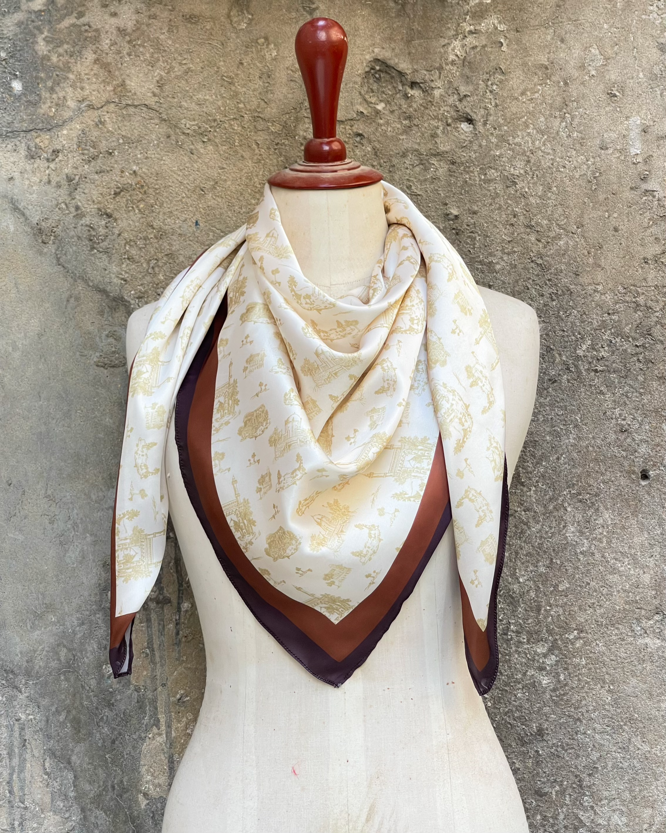 The Karachi Toile Scarf