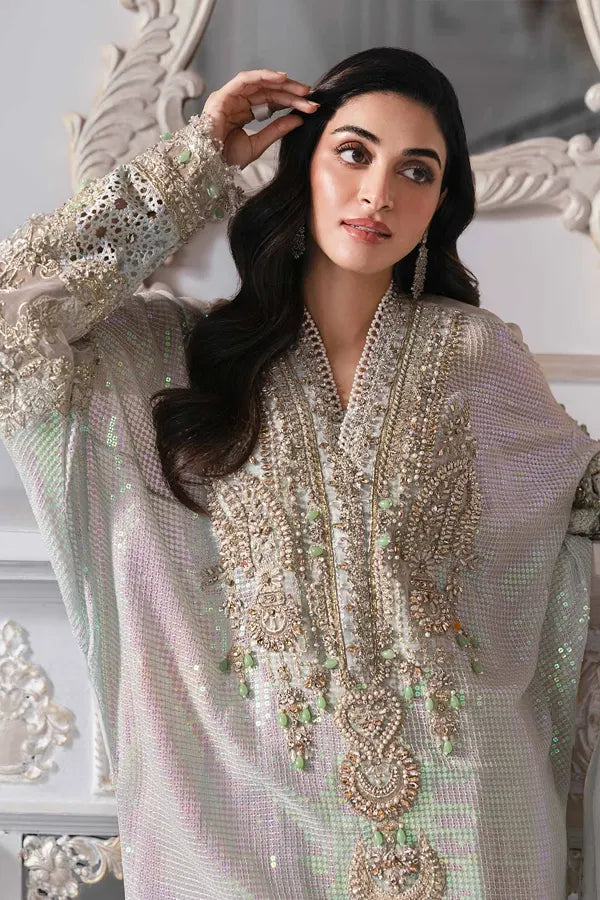 03-Piece Embroidered Chiffon Suit | Ready To Wear