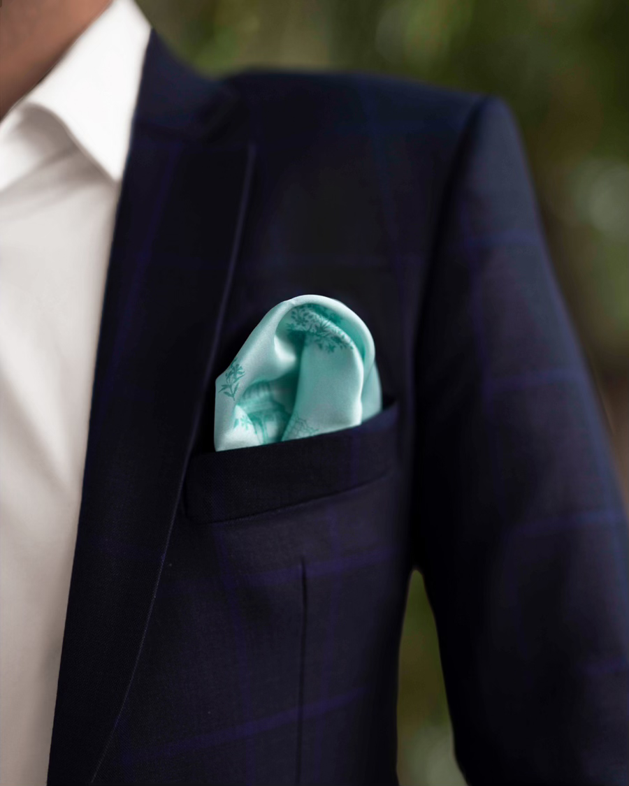 The Mughal Pocket Square