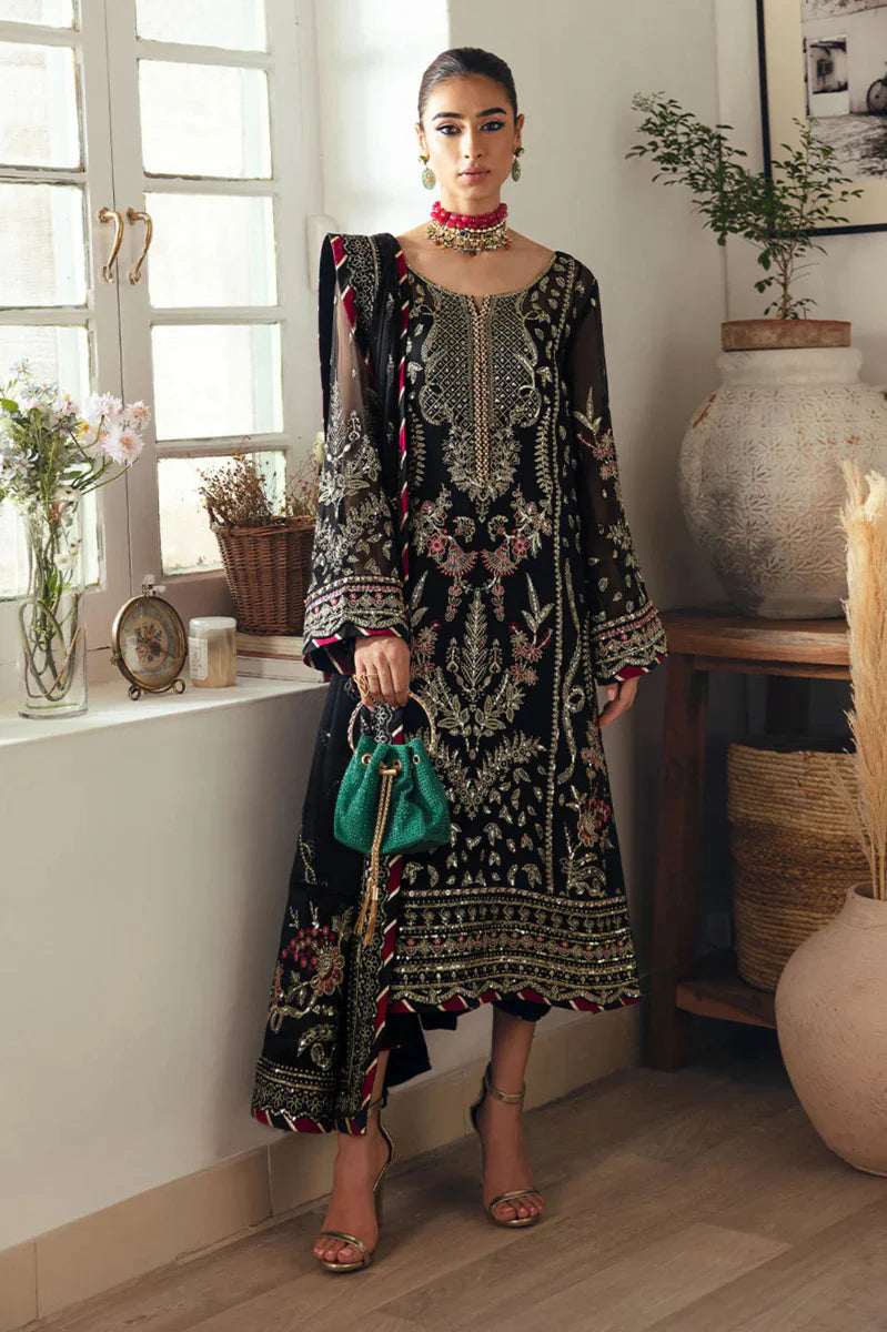 03-Piece Heavy Embroidered Chiffon Suit | Ready To Wear