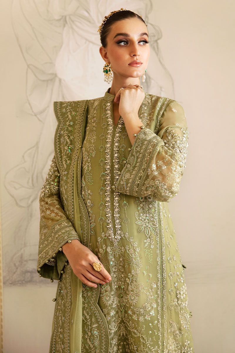 03-Piece Chiffon Suit With Heavy Embroidery | Ready To Wear