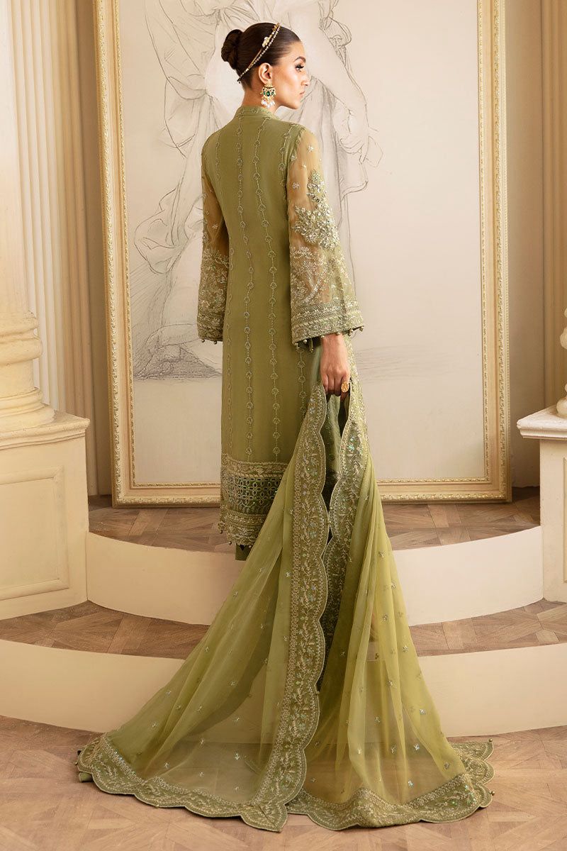 03-Piece Chiffon Suit With Heavy Embroidery | Ready To Wear