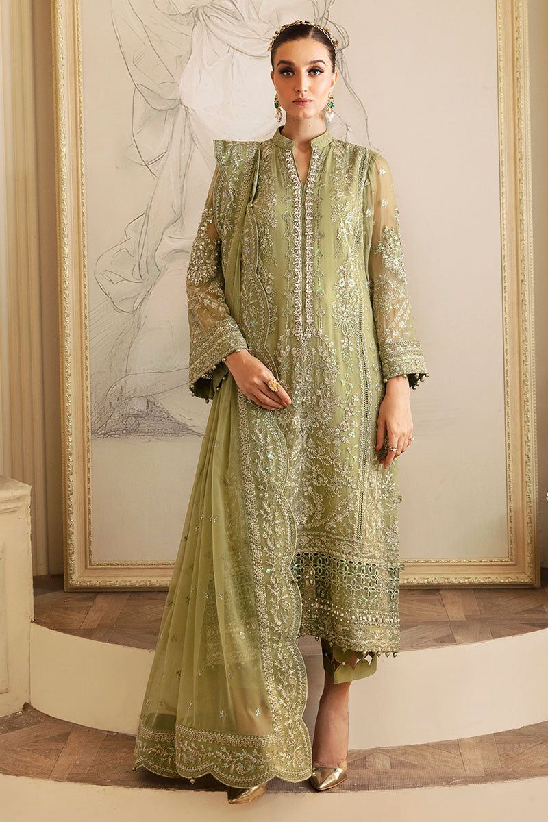 03-Piece Chiffon Suit With Heavy Embroidery | Ready To Wear