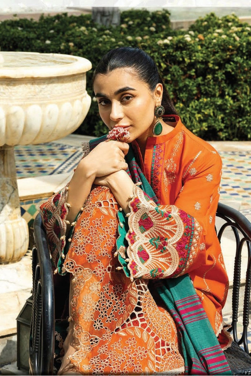 03-Piece Lawn Cotton Suit | Ready To Wear