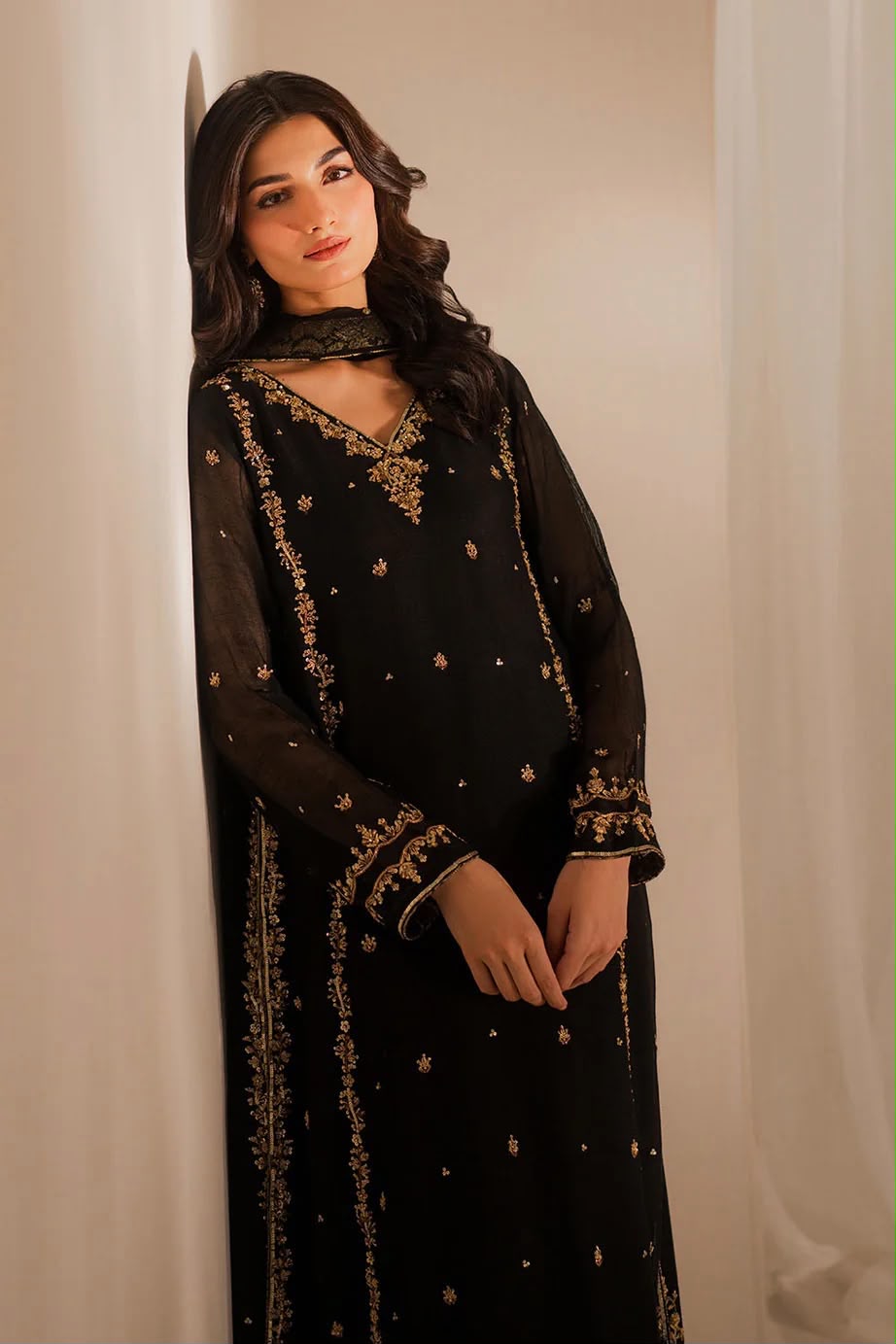 03 PIECE SUIT |Heavy Embroidered Chiffon| READAY READY TO WEAR
