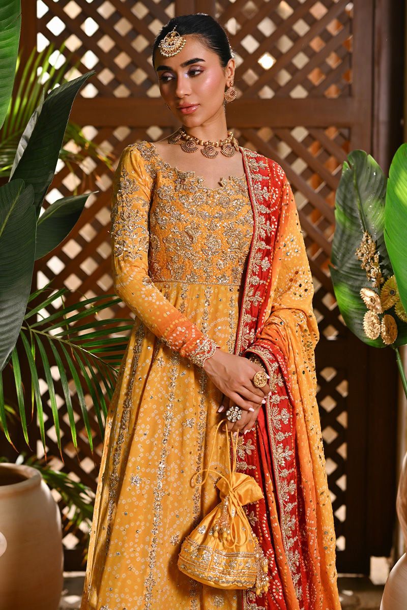 03-Piece Heavy Embroidered Chiffon Maxi | Ready To Wear